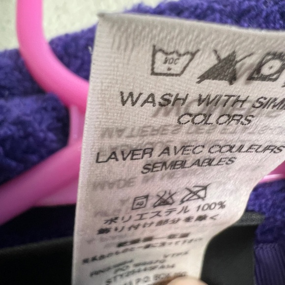 Patagonia Re-Tool Women's Fleece Vest Purple Size Medium Sleeveless Full Zip - Picture 7 of 8